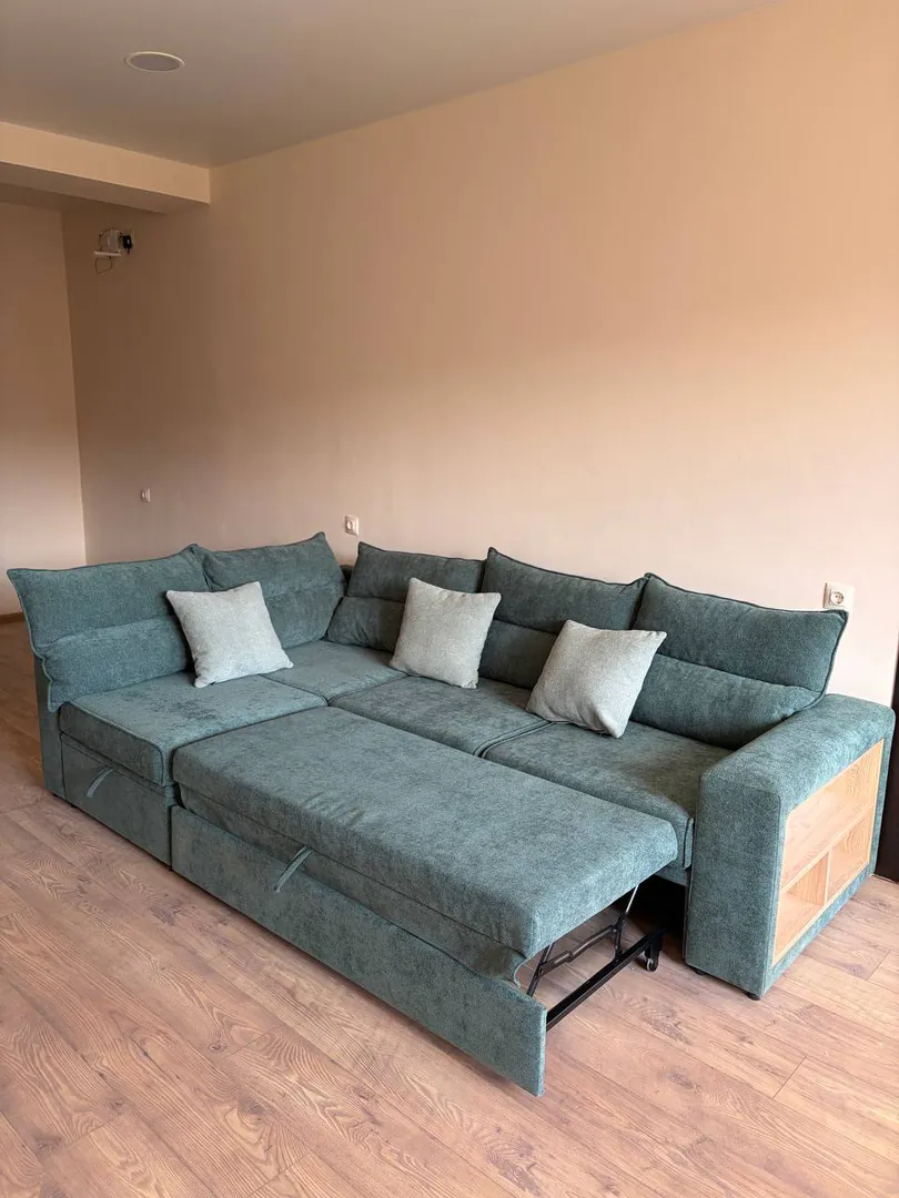 Corner fold-out sofa bed — photo 2