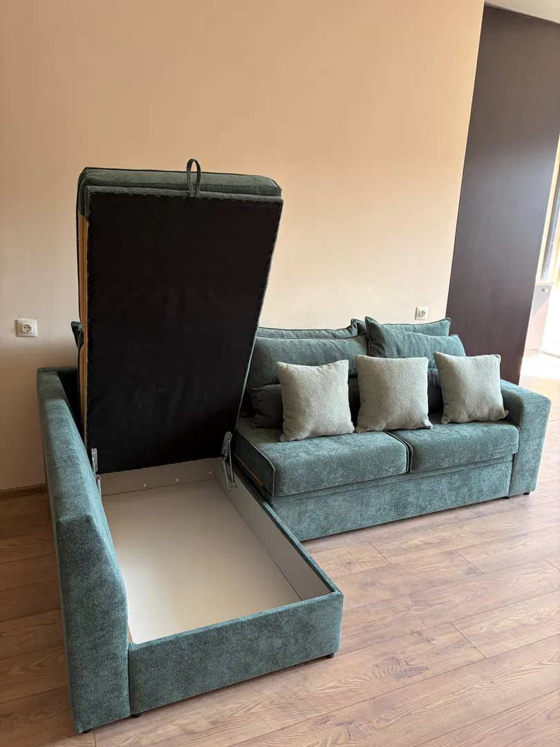 Corner fold-out sofa bed — photo 3