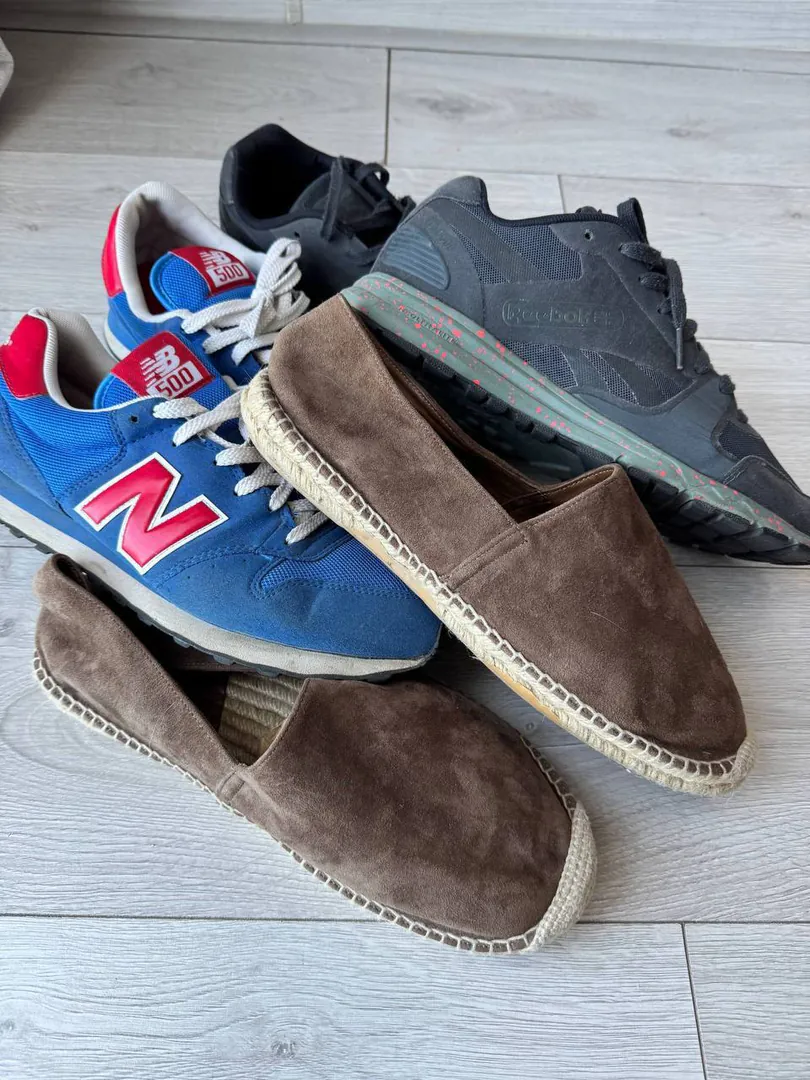 სნეიკერები Reebok, New Balance, Zara — ფოტო 1