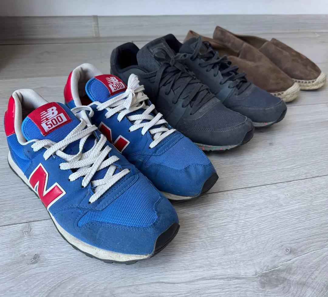 სნეიკერები Reebok, New Balance, Zara — ფოტო 2