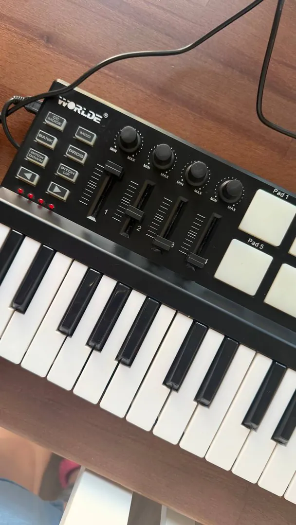 MIDI keyboard Worlde Panda Mini — photo 2