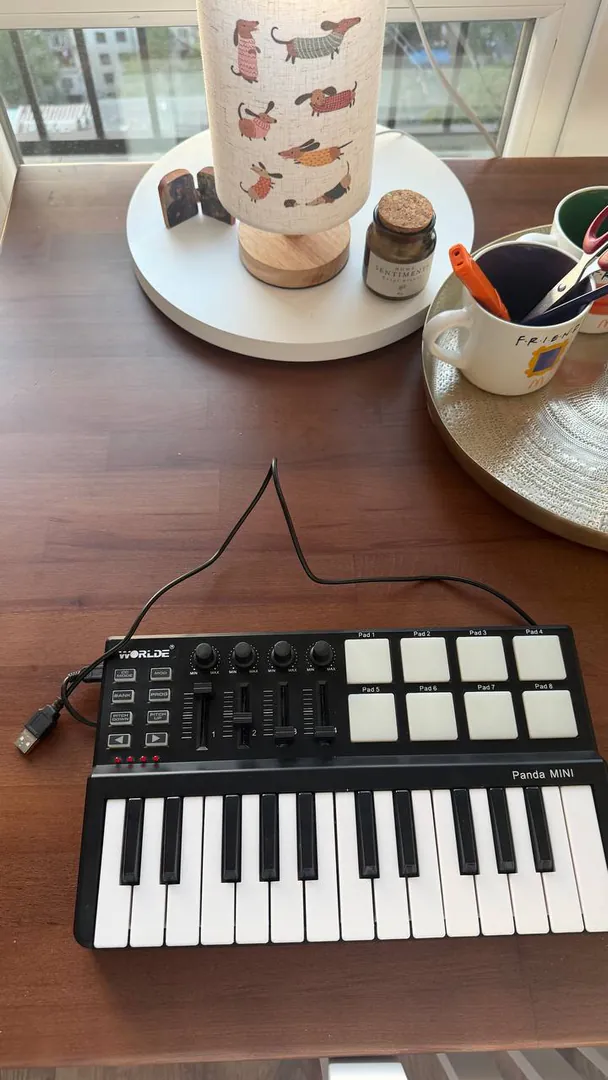 MIDI keyboard Worlde Panda Mini — photo 3