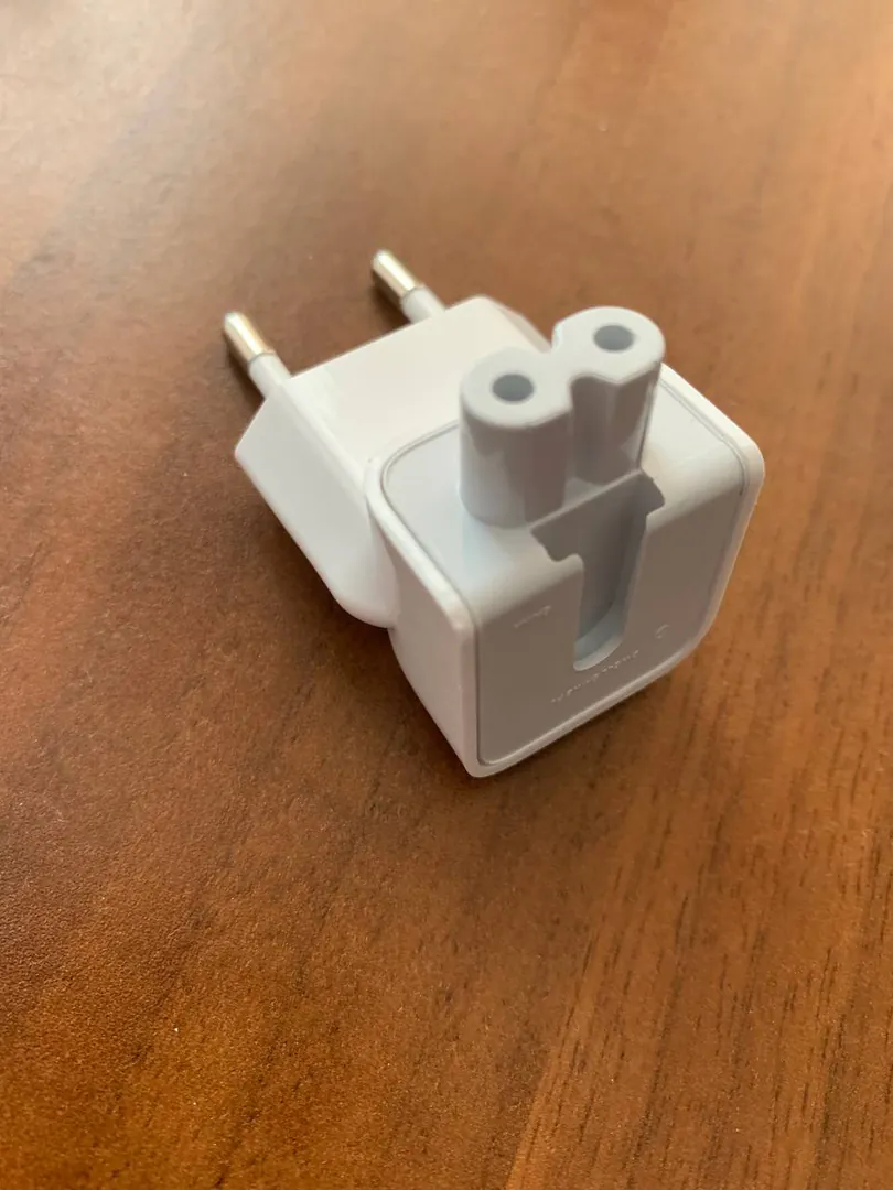 European plug adapter for Apple — photo 2