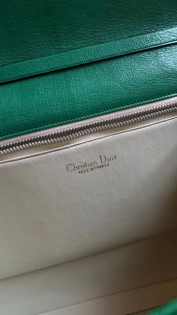 Vintage leather Dior bag — photo 2