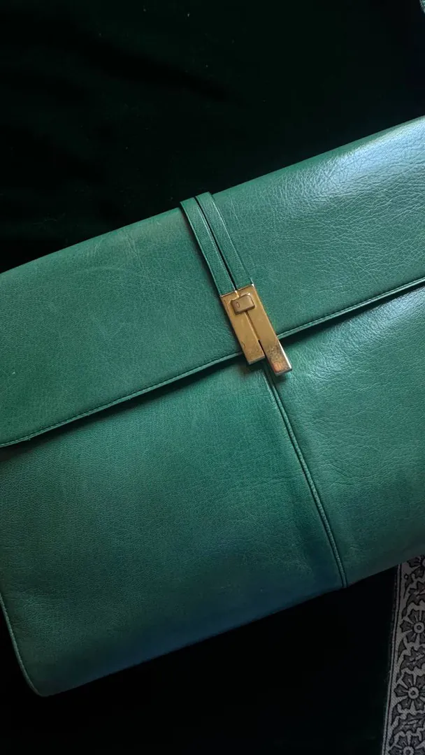 Vintage leather Dior bag — photo 3