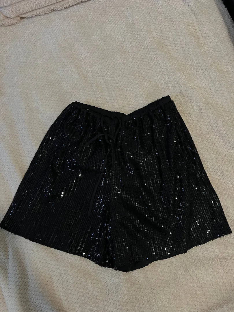 Mini sequin shorts Selfmade S — photo 3
