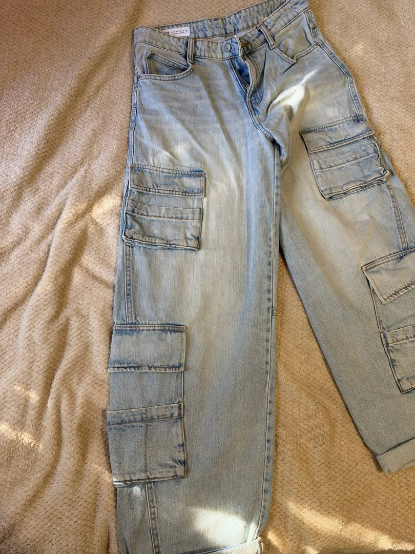 Women's Wide Jeans Zara — photo 5