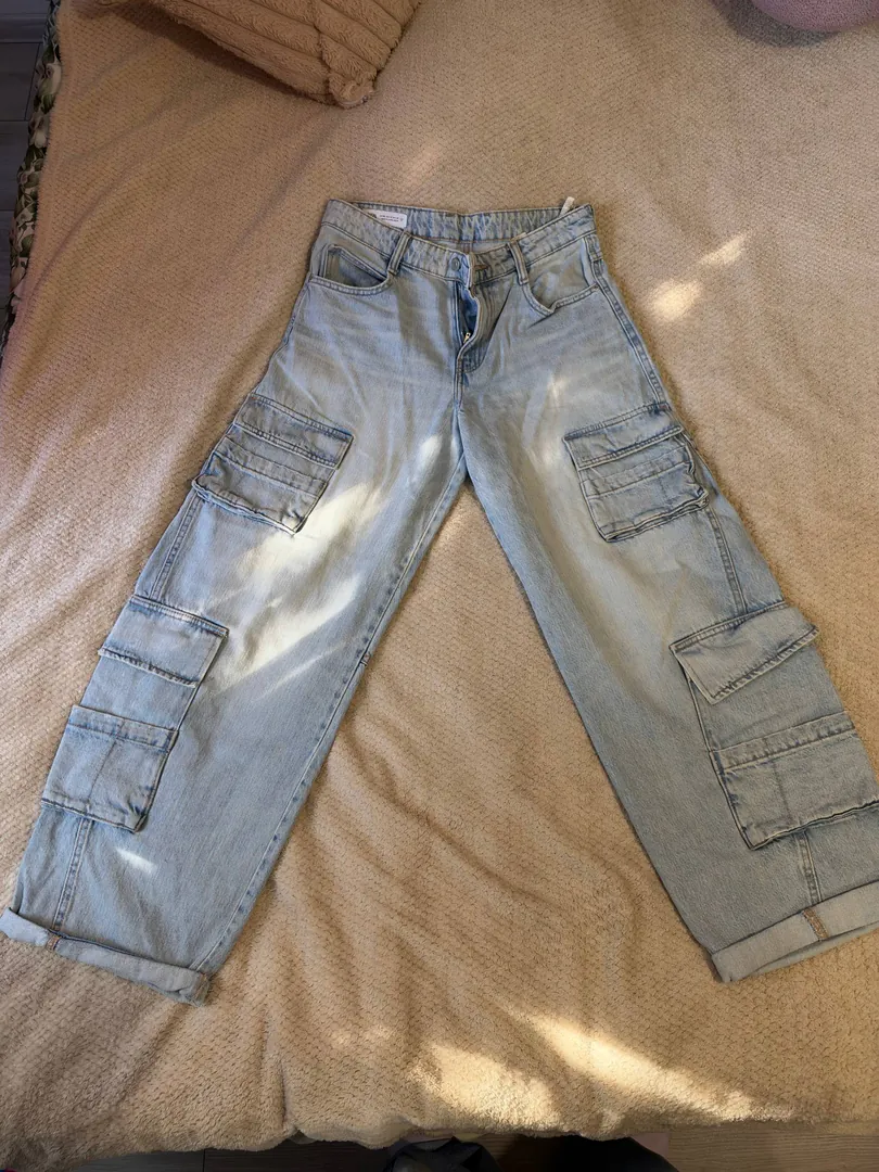 Women's Wide Jeans Zara — photo 6