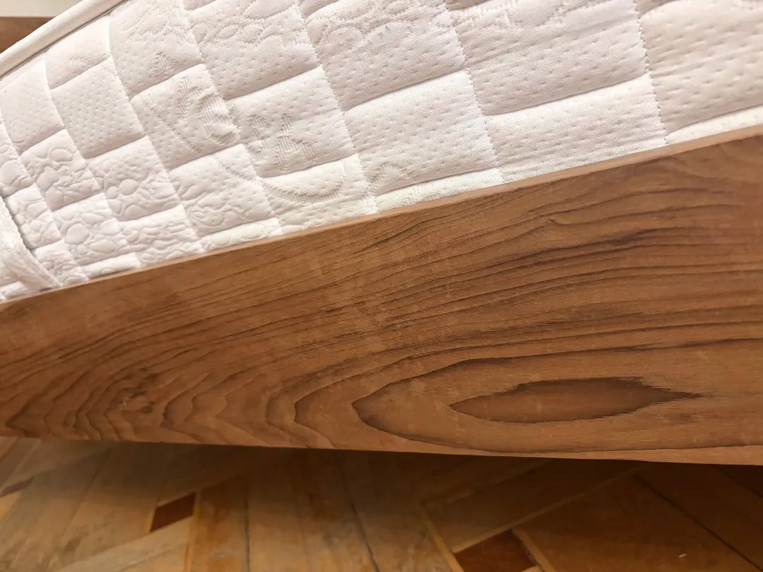 Children's walnut beds with mattresses 90x200 — photo 3