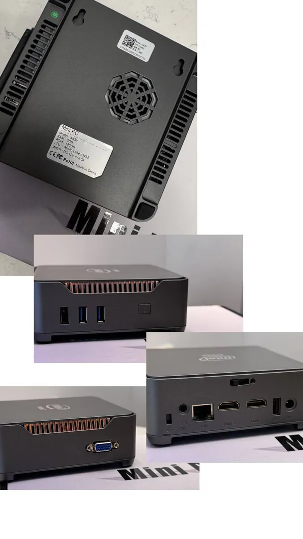Mini PC Apollo Lake J3455 — ფოტო 3