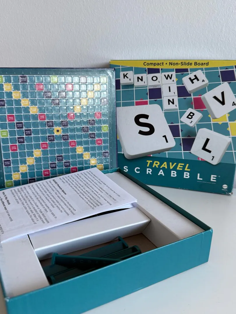 Travel Scrabble მაგიდის თამაში — ფოტო 1