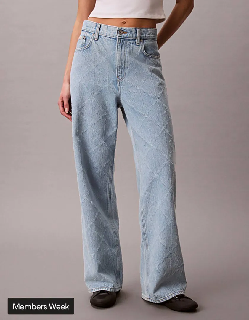 Calvin Klein Jeans Low Rise Baggy Jeans — photo 2