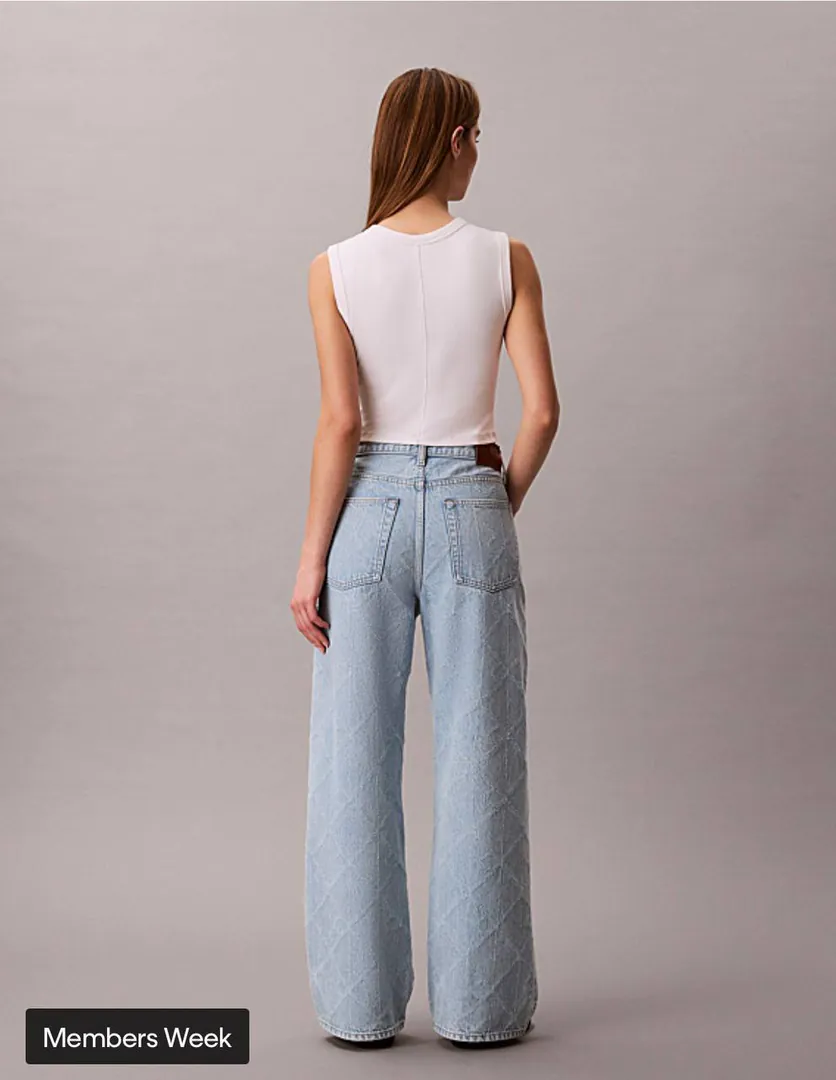 Calvin Klein Jeans Low Rise Baggy Jeans — photo 3