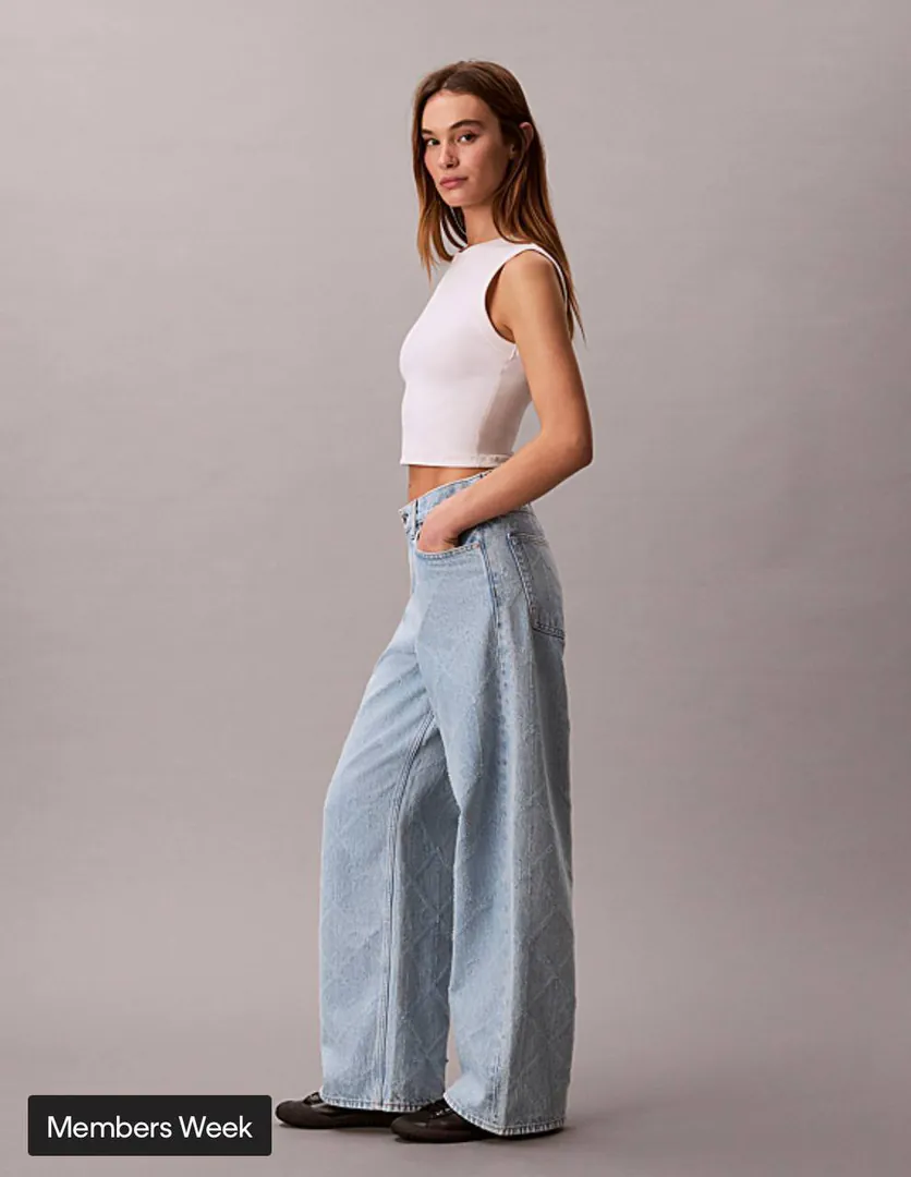 Calvin Klein Jeans Low Rise Baggy Jeans — photo 4