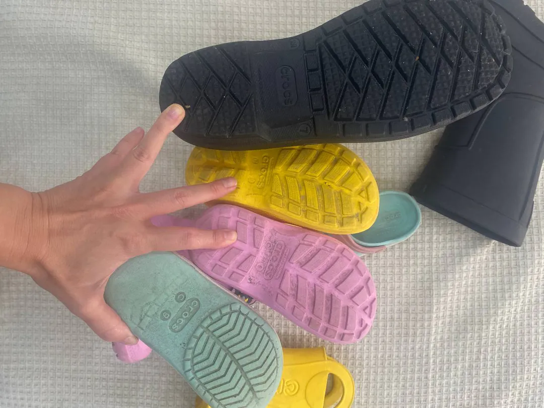 ბავშვთა ჩექმები Crocs C9 — ფოტო 1
