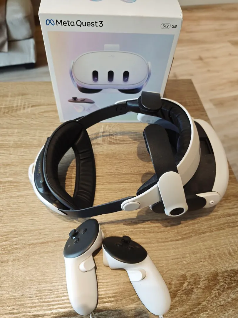 Meta Quest 3 512 GB and BoboVR M3 Pro Mount — photo 3