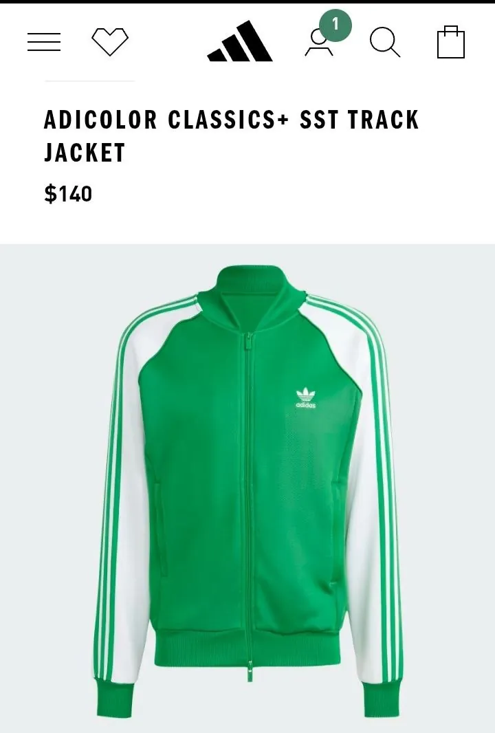 Sports jacket Adidas Adicolor Classics — photo 2