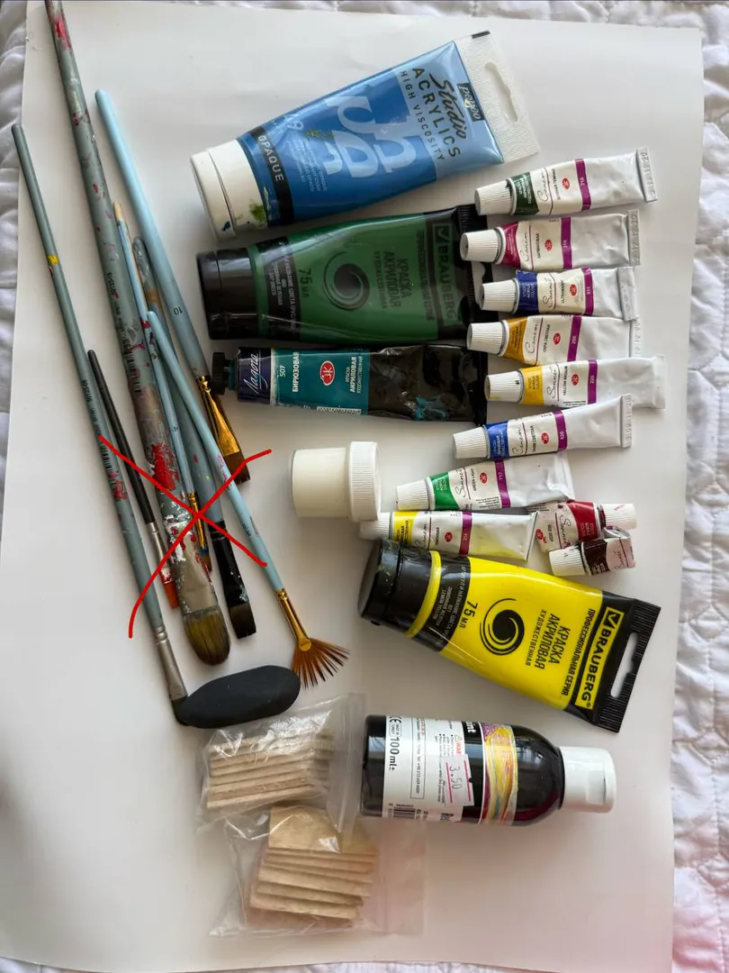 Artist paint set — photo 1