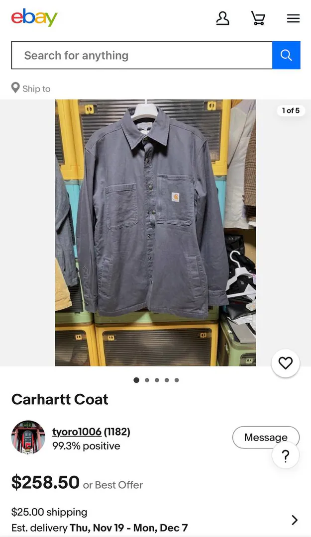Carhartt Jacket XL — photo 2