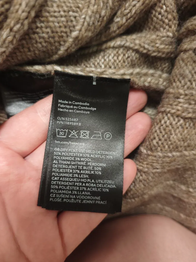 Sweater dress H&M — photo 2