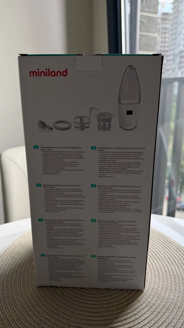 Bottle Warmer and Sterilizer Miniland Warmy Advanced — photo 1