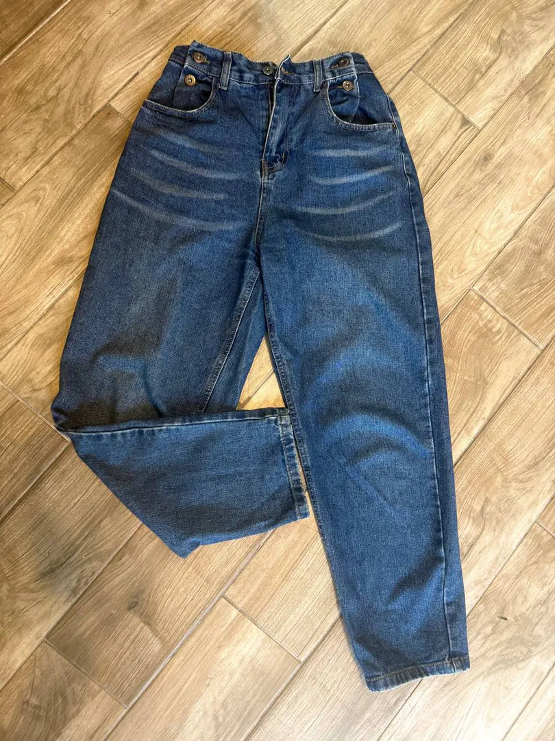 Джинсы Stradivarius mom slim — фото 1