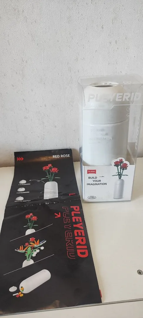 Конструктор Sluban Creative Life Bricks Red Rose — фото 1