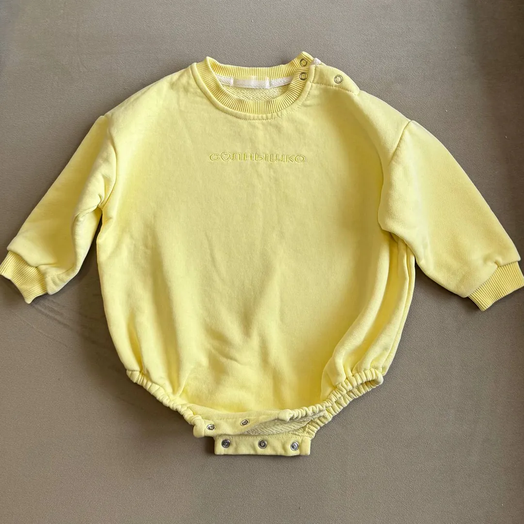 Girls' sweatshirt bodysuit — photo 3