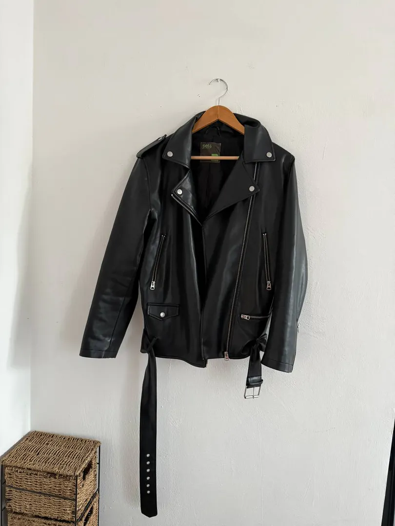 Leather jacket — photo 1