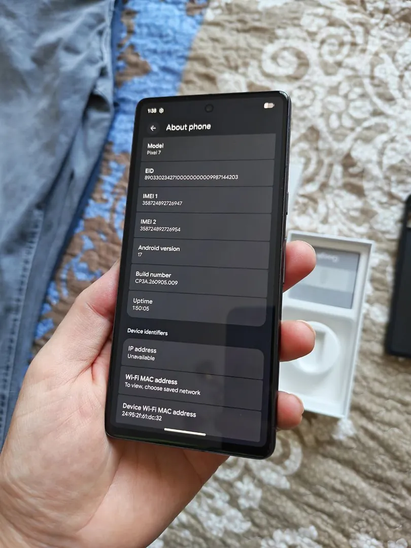 Google Pixel 7 — ფოტო 1