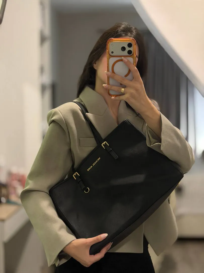 Bag Michael Kors Jet Set Large Shoulder Tote — photo 8