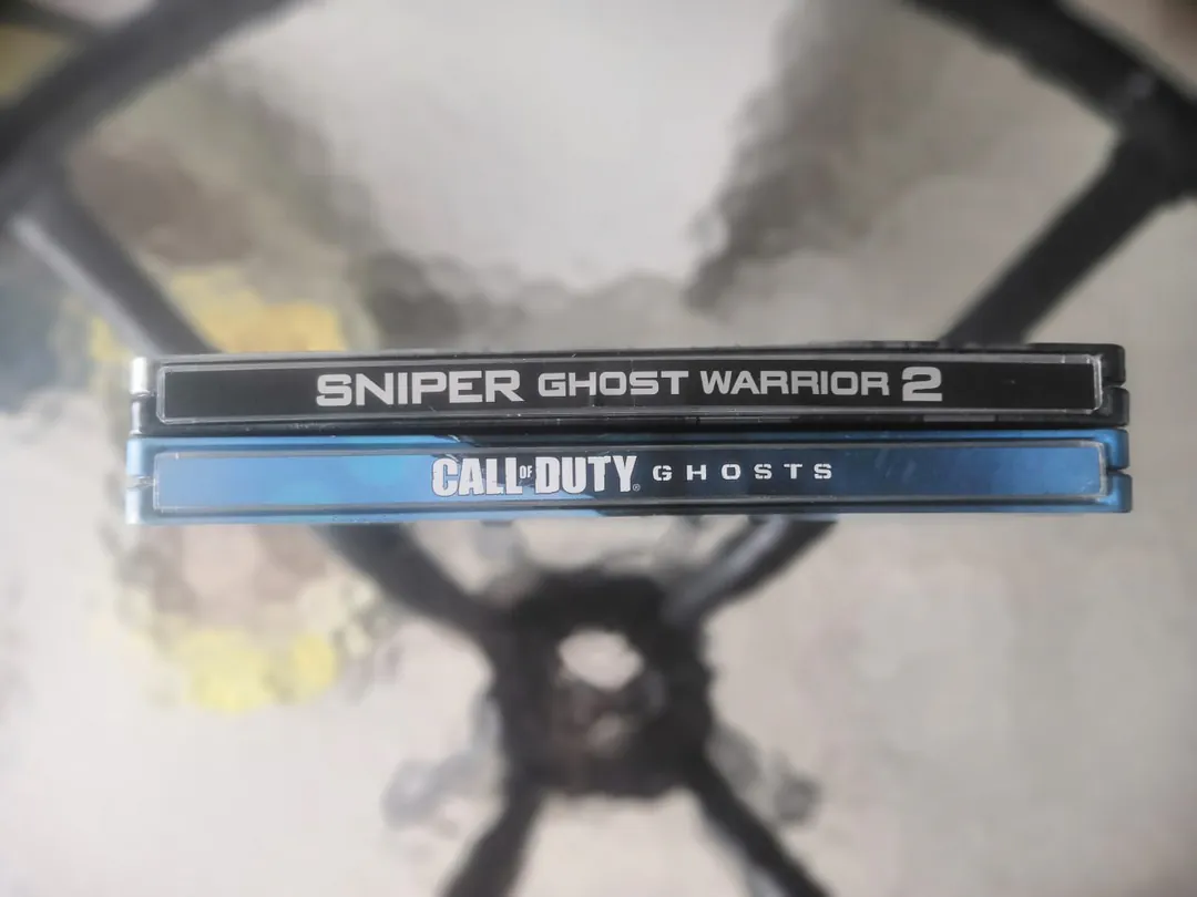 კოლექციონერული მეტალის ყუთები Sniper 2 და Call of Duty Ghost — ფოტო 2