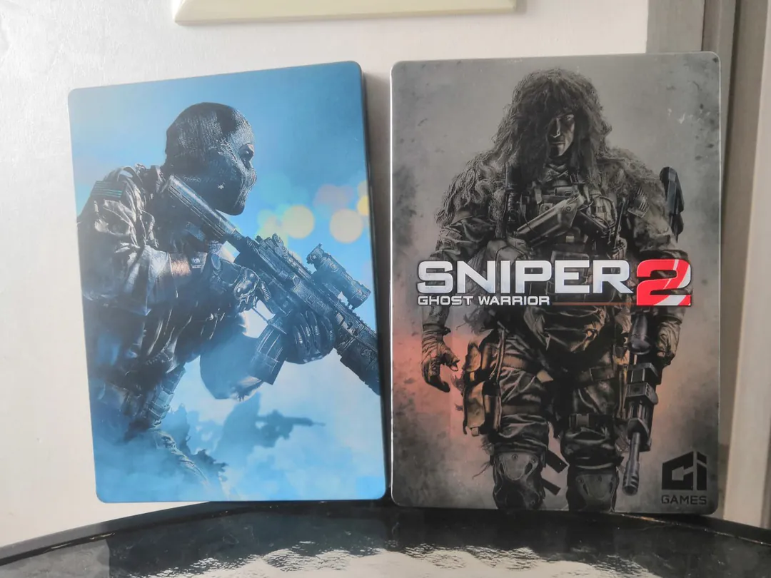 კოლექციონერული მეტალის ყუთები Sniper 2 და Call of Duty Ghost — ფოტო 4
