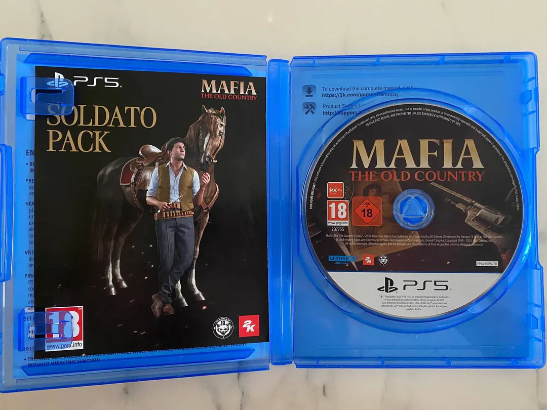 Диск PlayStation 5 Mafia: The Old Country — фото 1