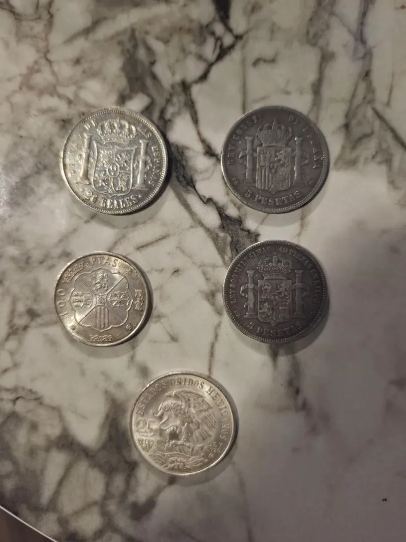 Antique silver coins — photo 3