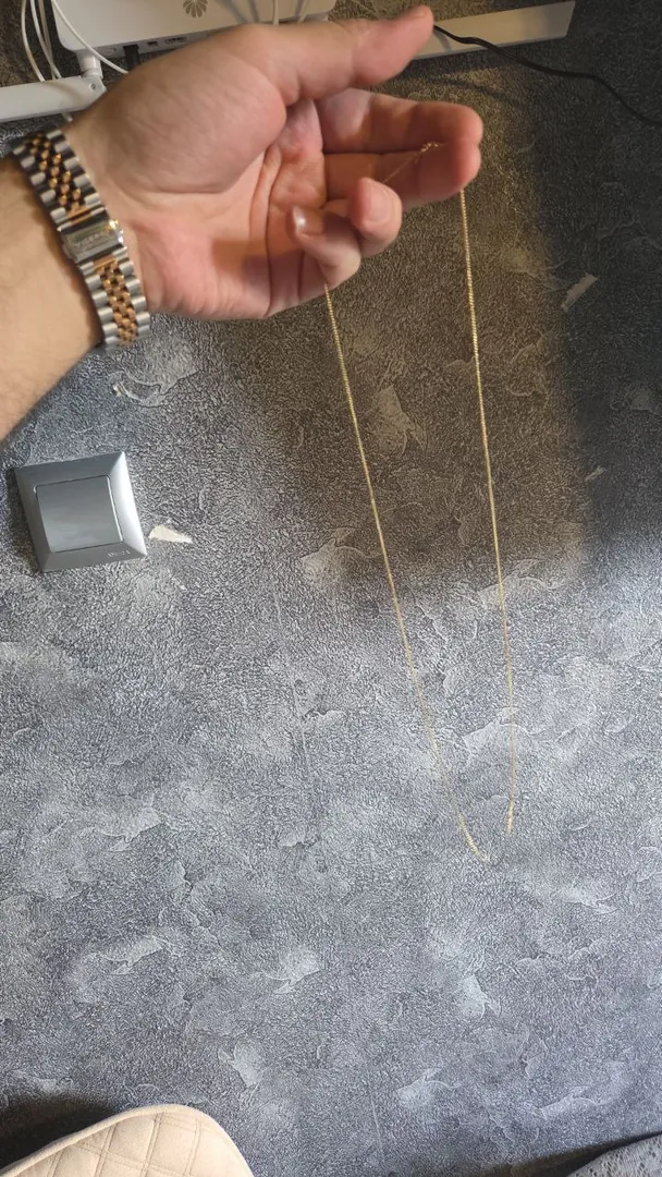Gold chain 750 standard — photo 1