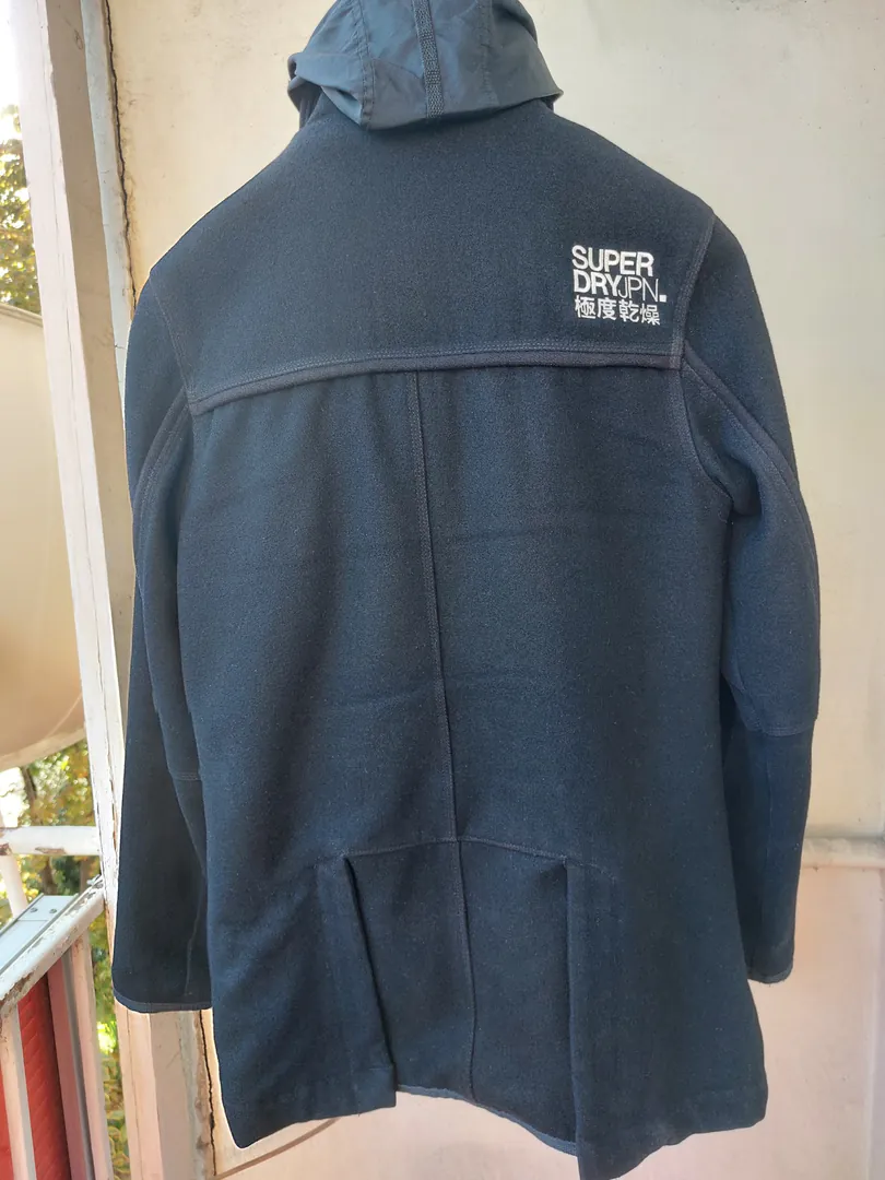 Шерстяное манто Superdry — фото 4