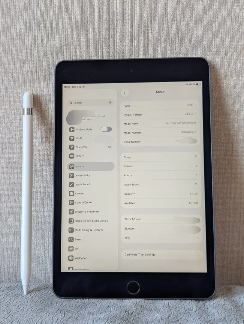 iPad Mini 5 64Gb и Apple Pencil — фото 2