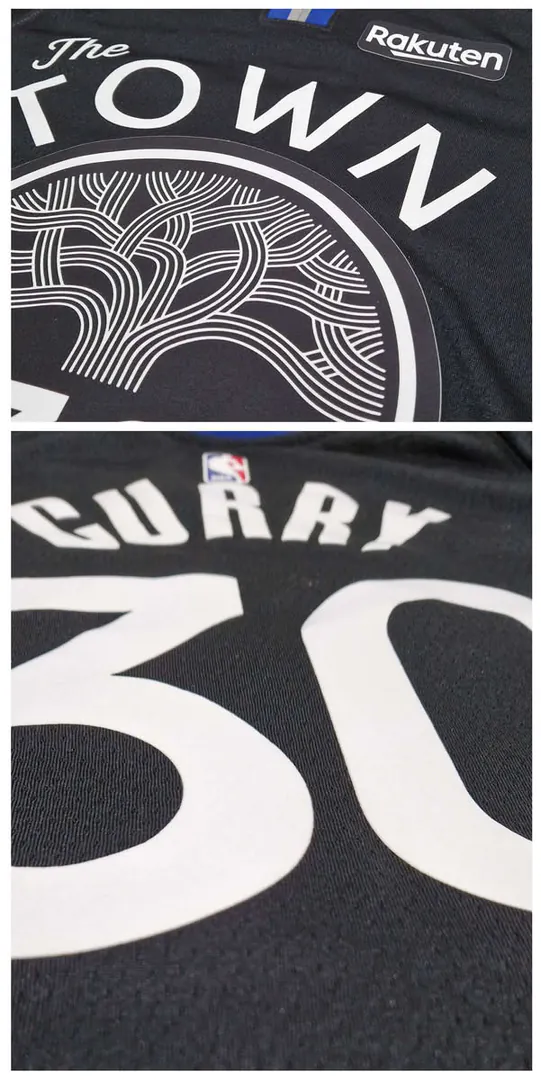 NBA Golden State Warriors Stephen Curry The Town Jersey — photo 1