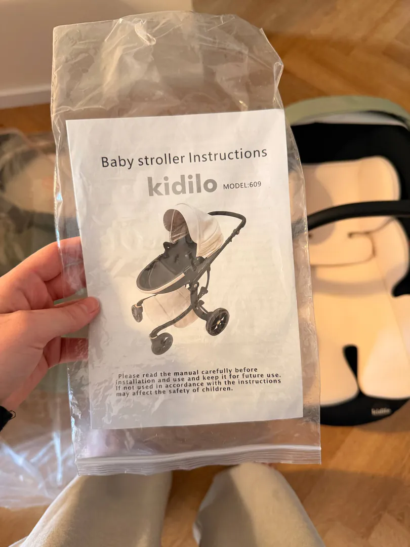 Baby Stroller Kidilo 609 2-in-1 Travel System — photo 2