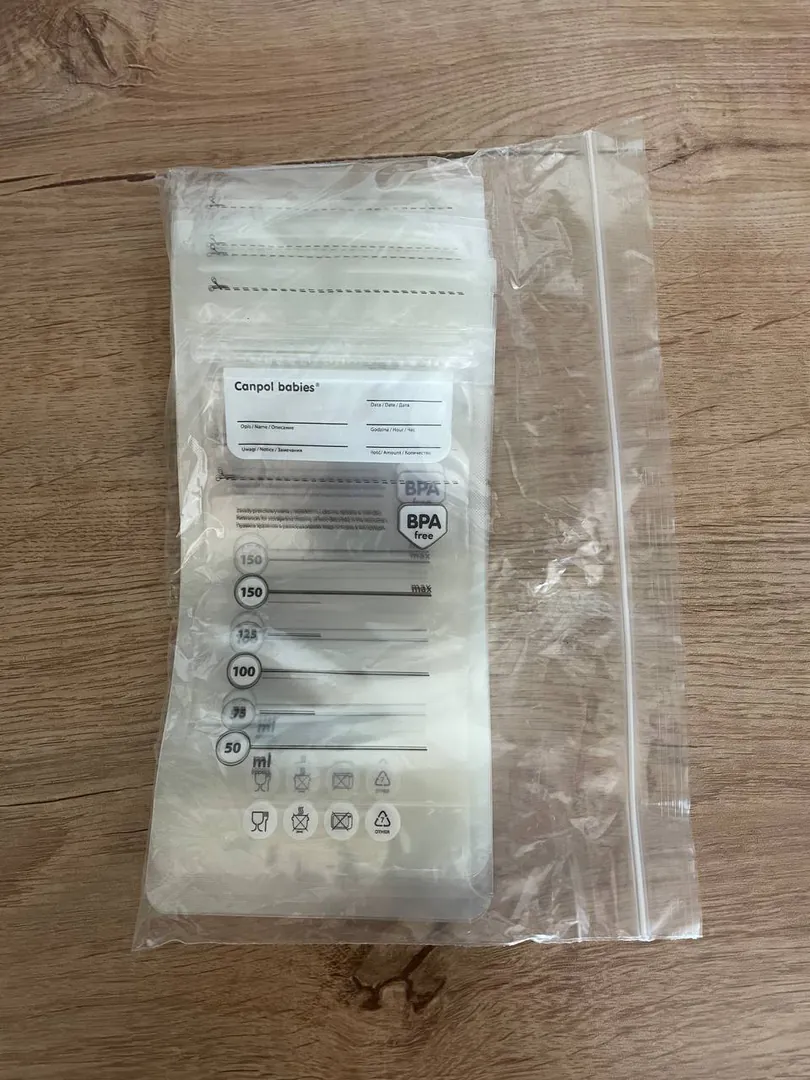 Breast milk storage bags Canpol babies 150 ml — photo 1