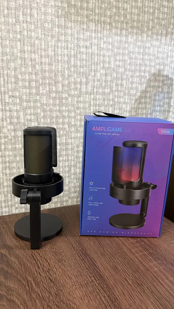 Игровой USB-микрофон FIFINE AmpliGame A8 — фото 1