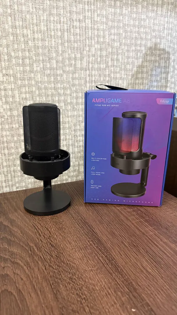 Игровой USB-микрофон FIFINE AmpliGame A8 — фото 2