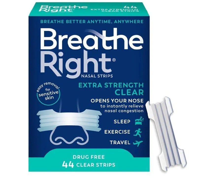 ნოსის ზოლები Breathe Right Extra Strength — ფოტო 1