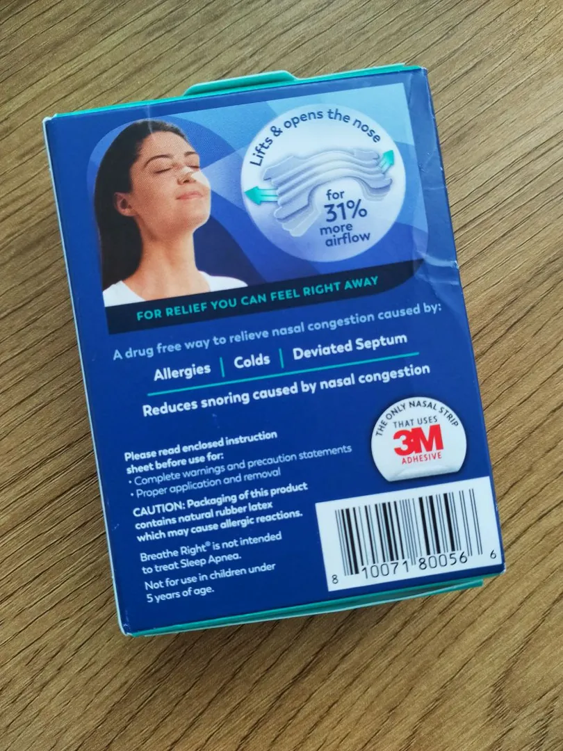 ნოსის ზოლები Breathe Right Extra Strength — ფოტო 3