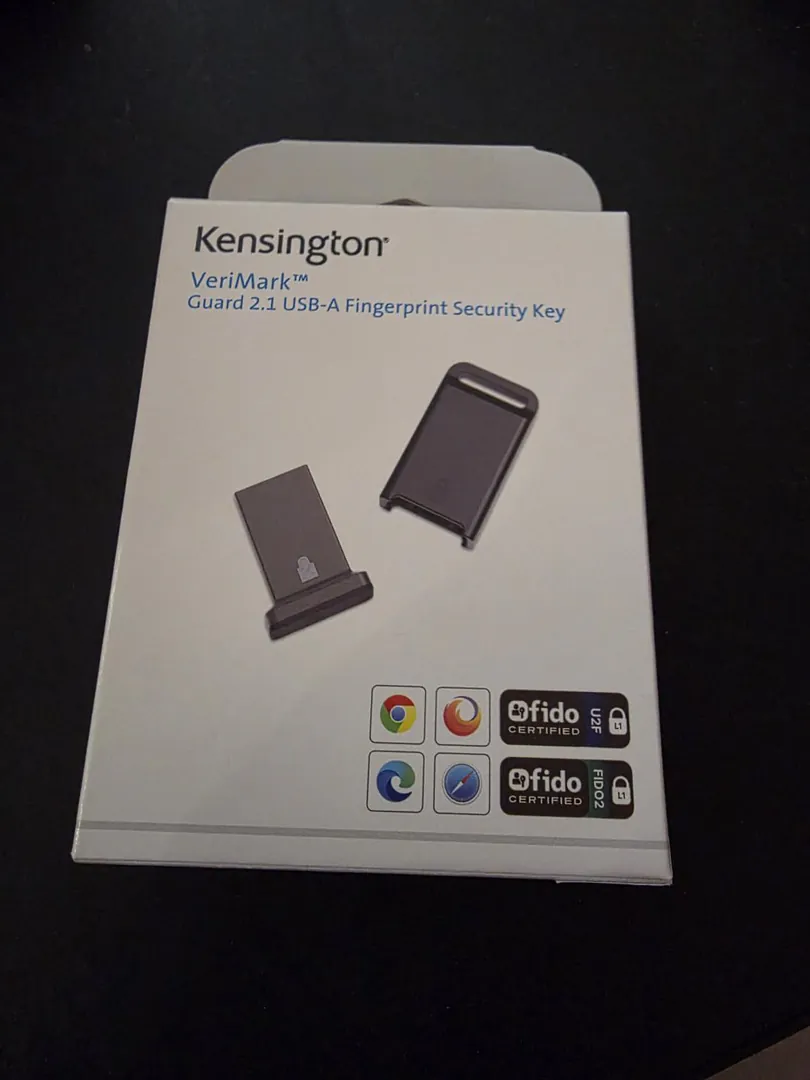 Kensington VeriMark Guard 2.1 USB-A Security Key — ფოტო 1