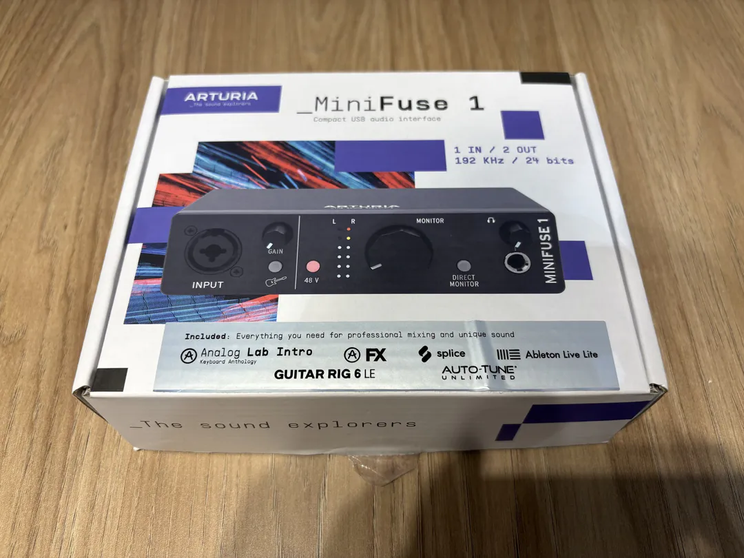 აუდიო ინტერფეისი Arturia MiniFuse 1 — ფოტო 1