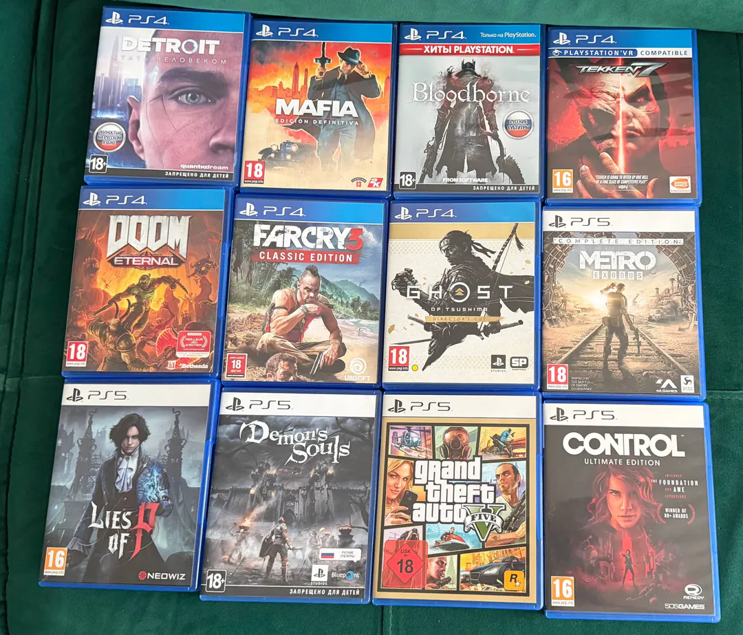 Игры для PS4/PS5 — фото 1