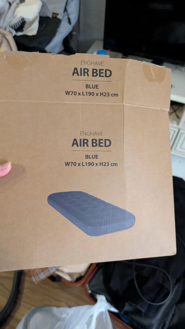Jysk Mattress with Foot Pump — photo 1