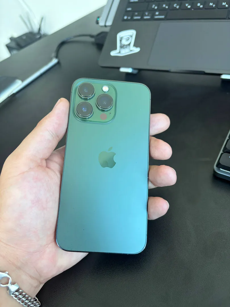 iPhone 13 Pro 128GB ალპინური მწვანე — ფოტო 5
